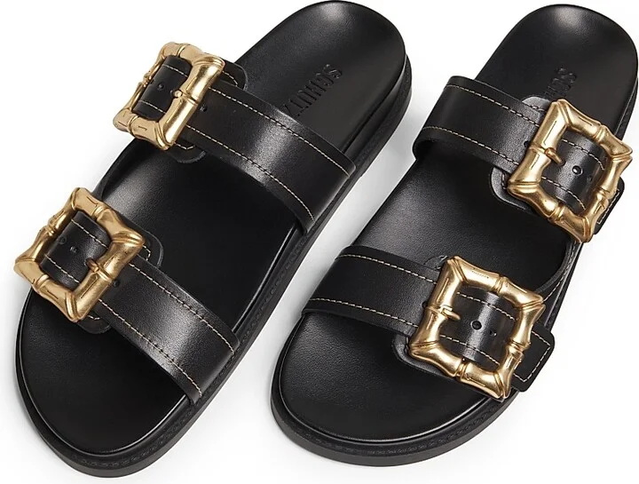 Women's Enola Sporty Leather Sandals - New Wood - Size 5.5 - Image 9