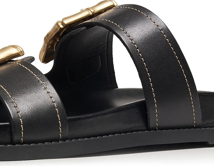 Women's Enola Sporty Leather Sandals - New Wood - Size 5.5 - Image 10