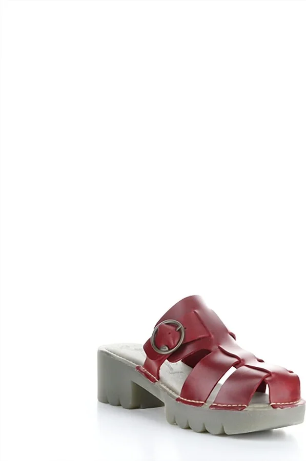 Women's Envy Heeled Sandals In Red