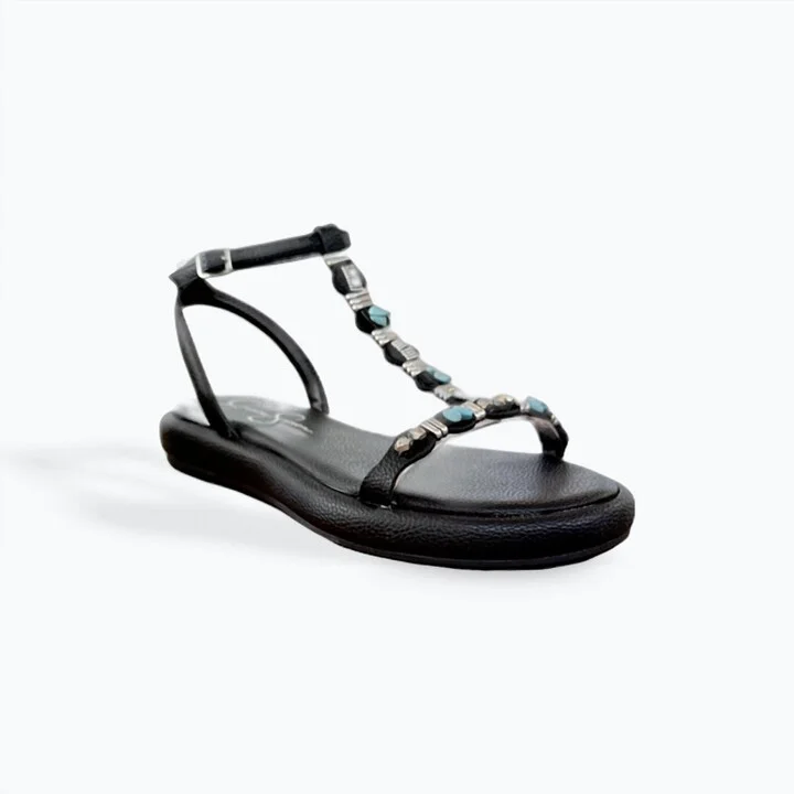 Women's Eshily Embellished Sandal In Black