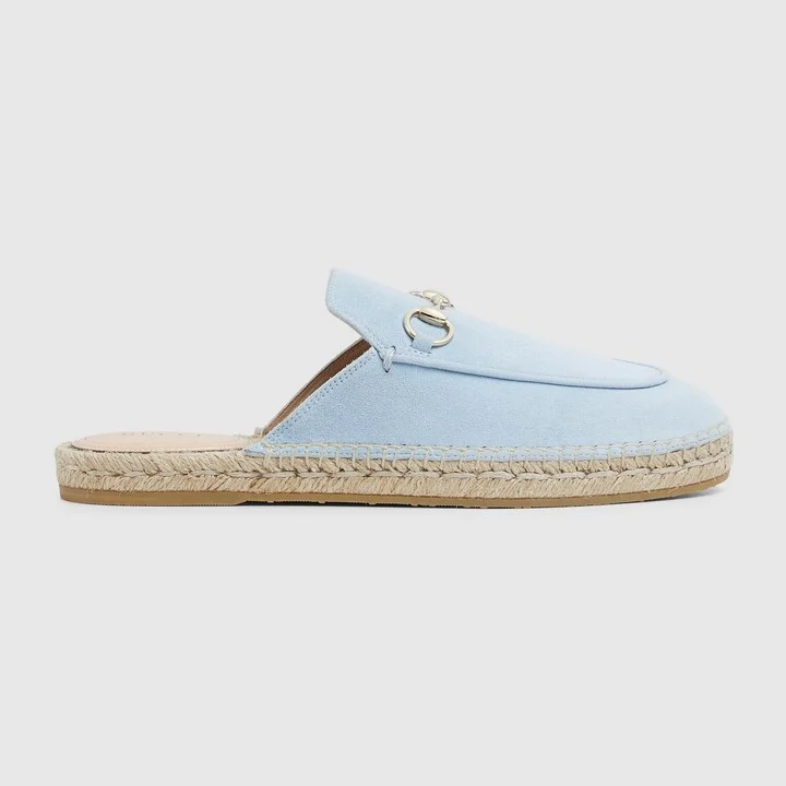 Women's espadrille mule with Horsebit