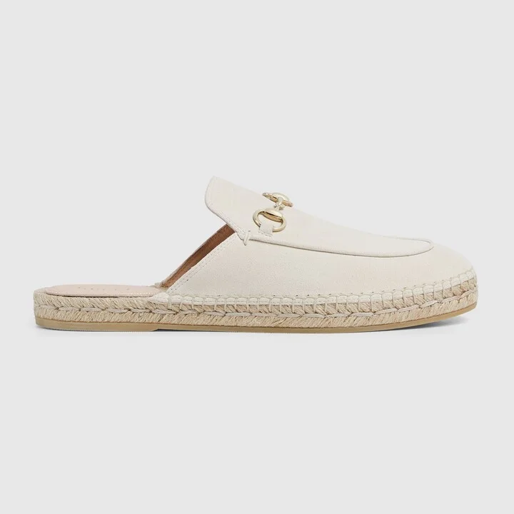 Women's espadrille mule with Horsebit