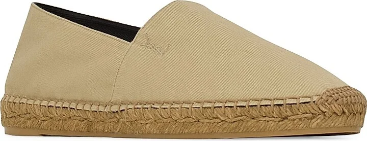 Women's Espadrilles in Cotton Gabardine - Biscuit - Size 5 - Image 2