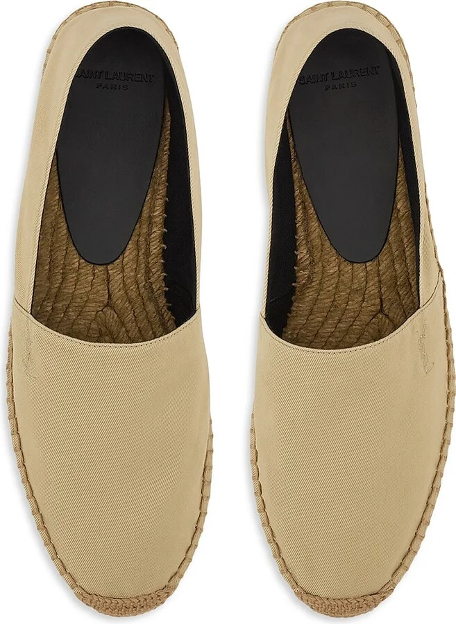 Women's Espadrilles in Cotton Gabardine - Biscuit - Size 5 - Image 3