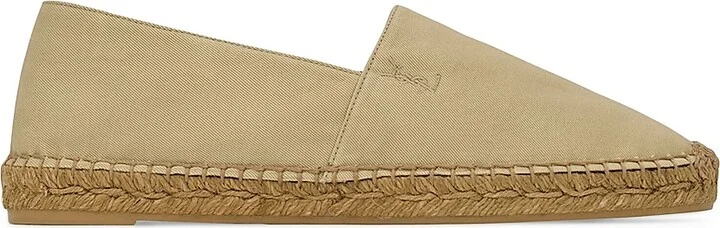 Women's Espadrilles in Cotton Gabardine - Biscuit - Size 5