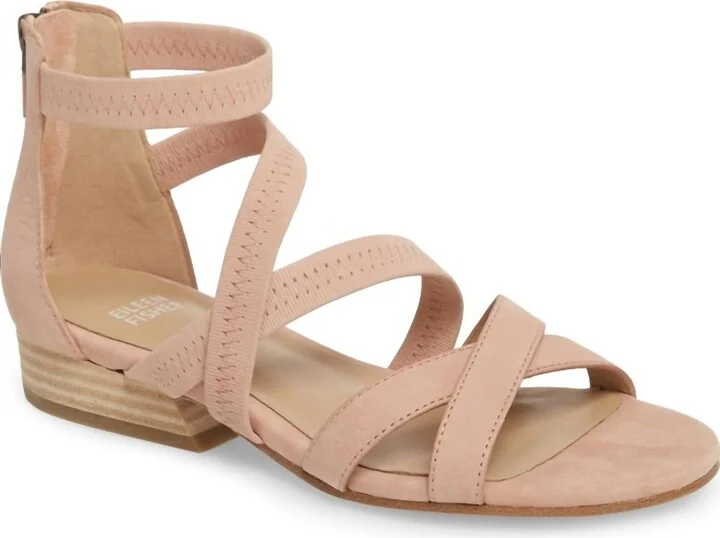Women's Eva Sandal In Toffee Cream