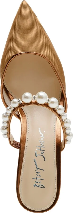 Women's Evey Mesh Kitten Heel Evening Pumps - Image 4