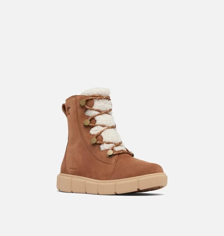 Women's Explorer Iii Joan Cozy Waterproof Boots In Velvet Tan