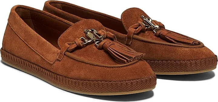 Women's Fabien Suede Flats - Chocolate Gold - Size 5 - Image 7