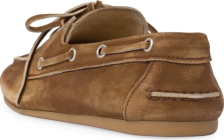 Women's Faded Unlined Suede Loafers - Brown - Size 4.5 - Image 2