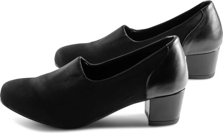 Women's Fadia Leather Shoe In Black