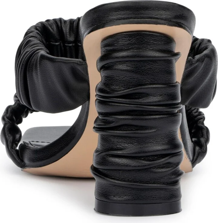 Women's Faina Ruched Heel Sandal - Image 7