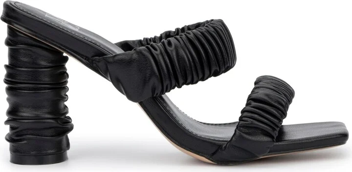Women's Faina Ruched Heel Sandal - Image 8