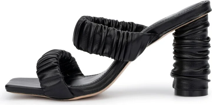 Women's Faina Ruched Heel Sandal - Image 10