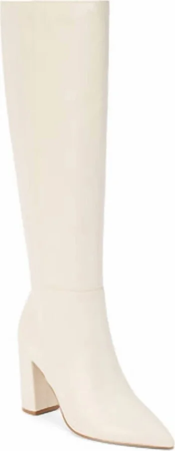 Women's Faithful Boots In Ivory