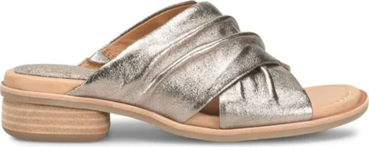Women's Fallon Slide Sandal In Bronze