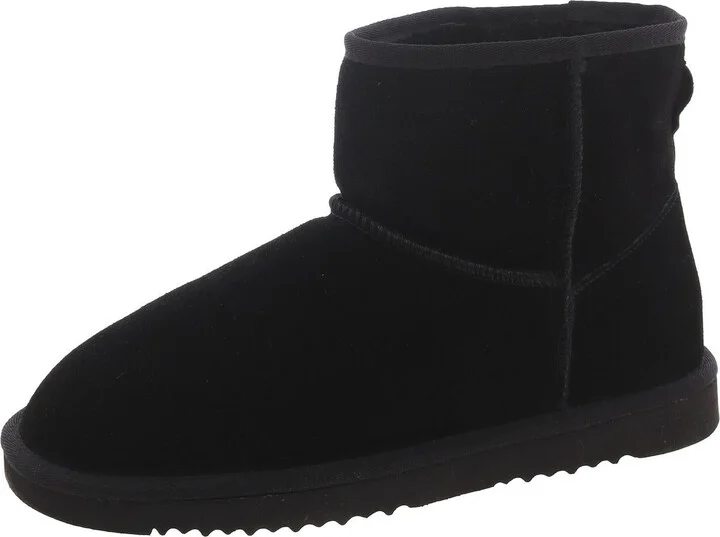 Womens Faux Fur Ankle Boots