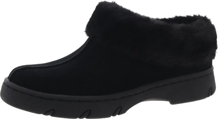 Womens Faux Fur Clogs