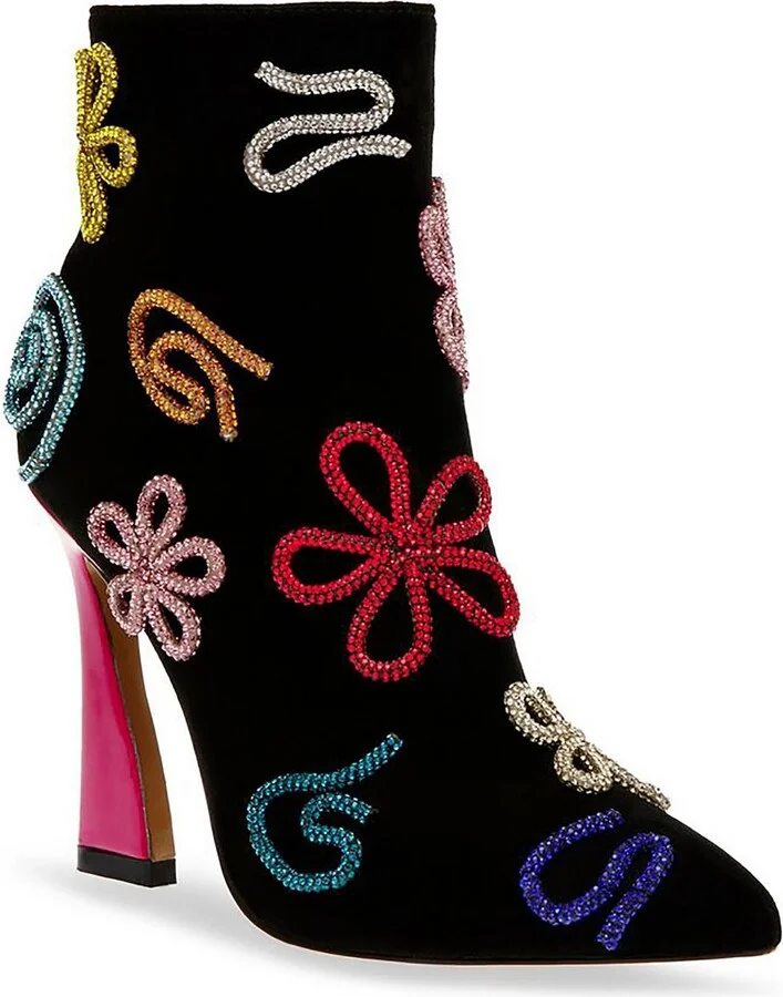 Womens Faux Leather Pumps Ankle Boots