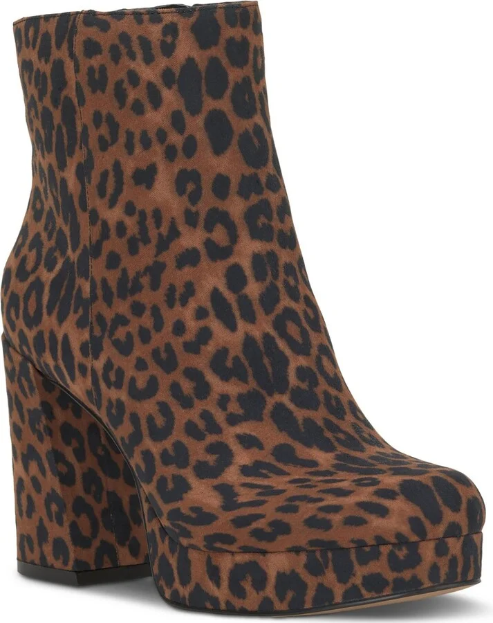 Womens Faux Suede Ankle Booties