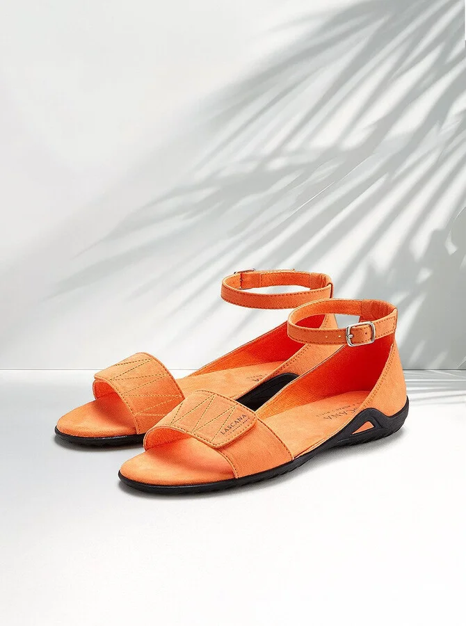 Women's Faux Suede Ankle Strap Sandals