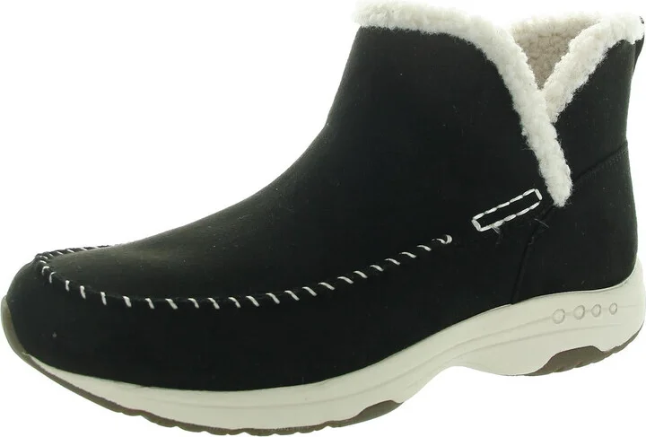 Womens Faux Suede Booties