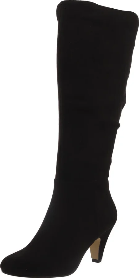 Womens Faux Suede Tall Knee-High Boots