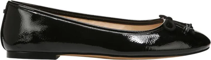Women's Felicia Luxe Ballet Flat In Black Patent