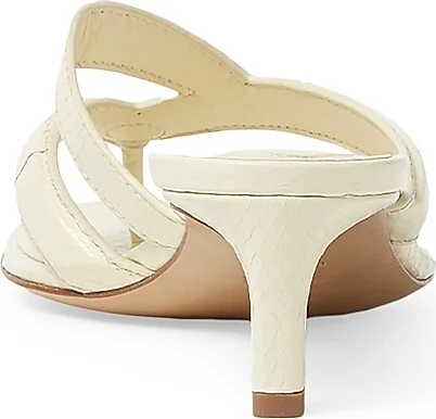 Women's Fendi Fling Thong Sandals - Yellow - Size 6 - Image 3