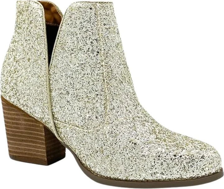 Women's Fiera Booties In Gold