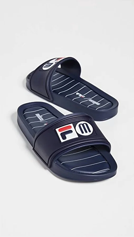Women's Fila Slide Sandal In Blue