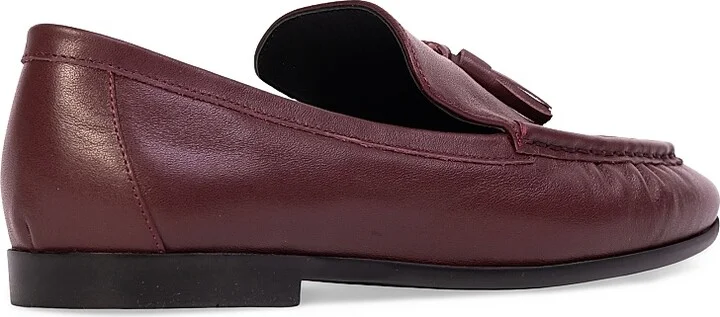 Women's Finn Leather Loafers - Black Leather - Size 5 - Image 9