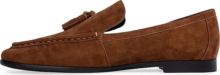 Women's Finn Suede Loafers - Tobacco Suede - Size 5 - Image 5