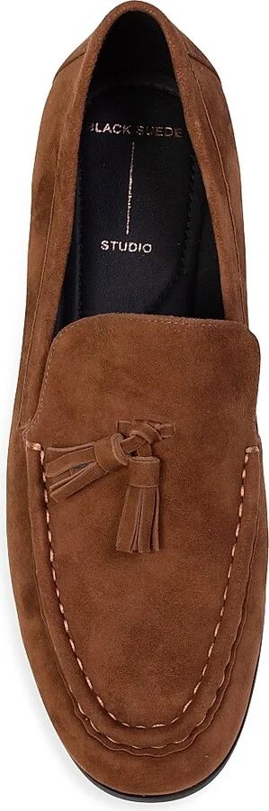 Women's Finn Suede Loafers - Tobacco Suede - Size 5 - Image 6