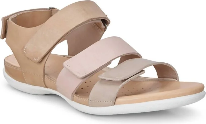 Women's Flash Strap Sandal In Dune,rose Dust,powder