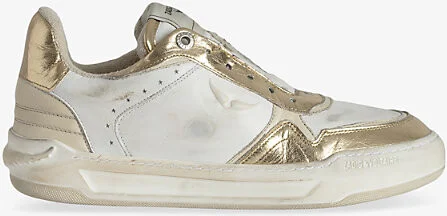 Womens Flash Wings Vintage Low-Top Leather Trainers Eur 37 / 4 Uk Women