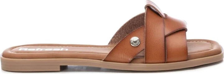 Women's Flat Sandals In Taupe