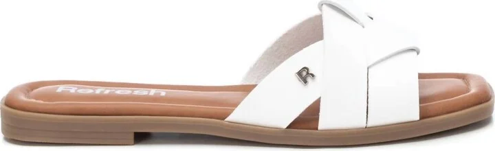 Women's Flat Sandals In White