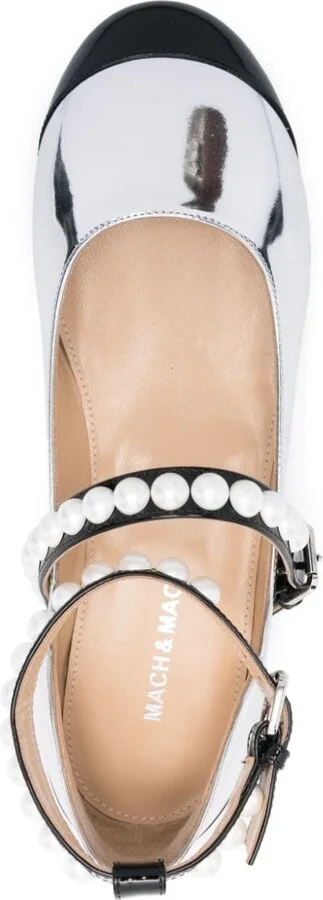 Women's Flat Shoes Silver - Image 4