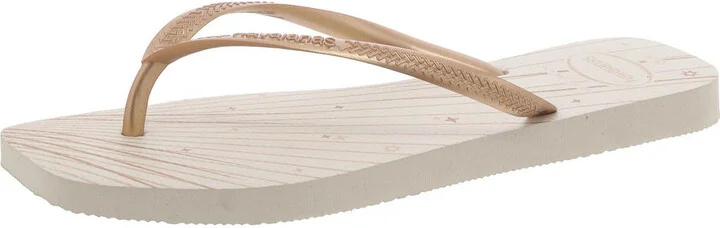 Womens Flat Slip On Flip-Flops