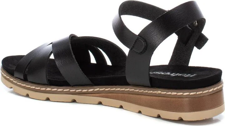 Women's Flat Strappy Sandals By Xti - Image 7