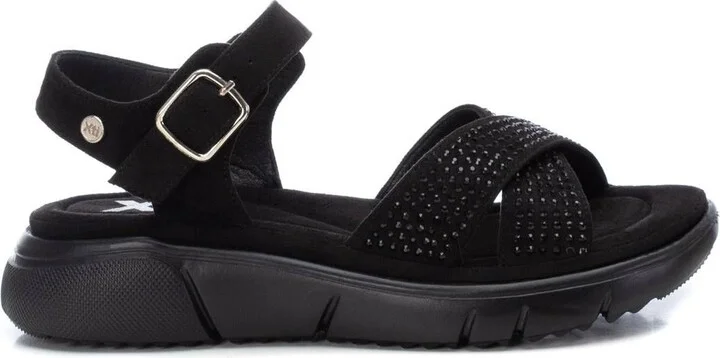 Women's Flat Suede Sandals By XTI_