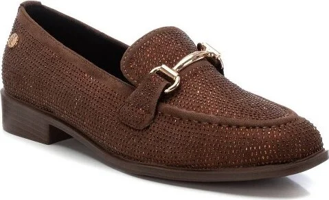 Women's Flats Suede Moccasins 143523 Black - Image 3