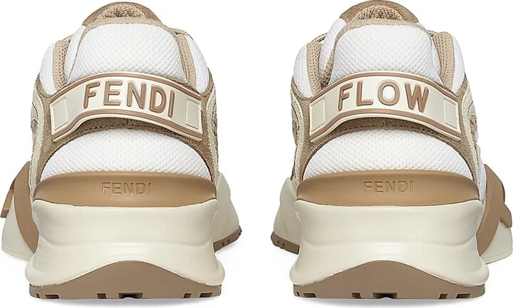 Women's Flow Mesh & Leather Low-Top Sneakers - Mauve Multi - Size 6 - Image 7