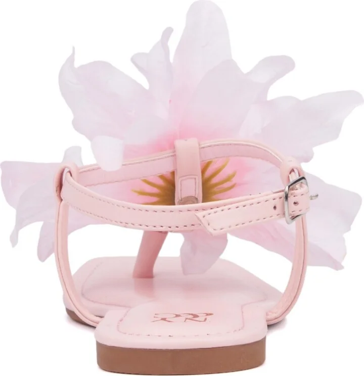 Women's Flower T-Strap Sandal - Image 3