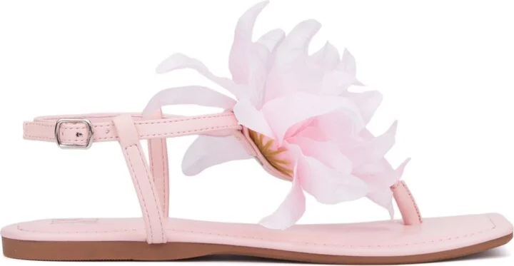 Women's Flower T-Strap Sandal - Image 5