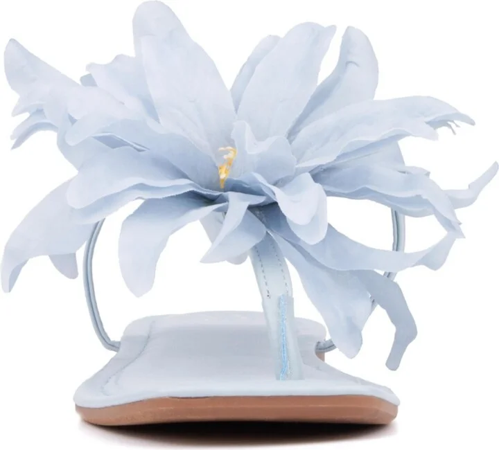 Women's Flower T-Strap Sandal - Image 9