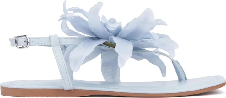 Women's Flower T-Strap Sandal - Image 11