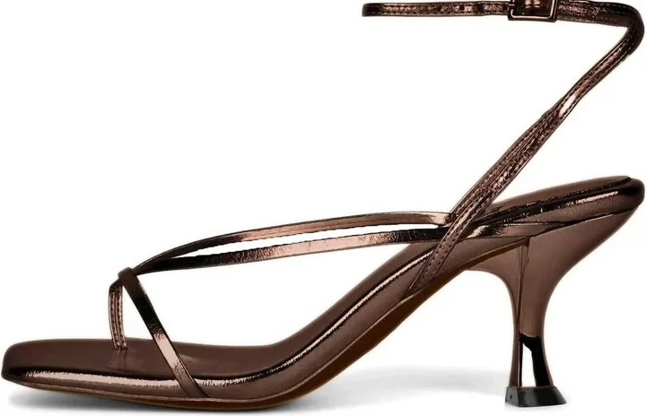 Women's Fluxx Strappy Sandal In Bronze Metallic