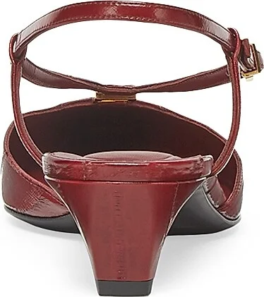 Women's Fold 35MM Eel Slingbacks - Wine - Size 6 - Image 3